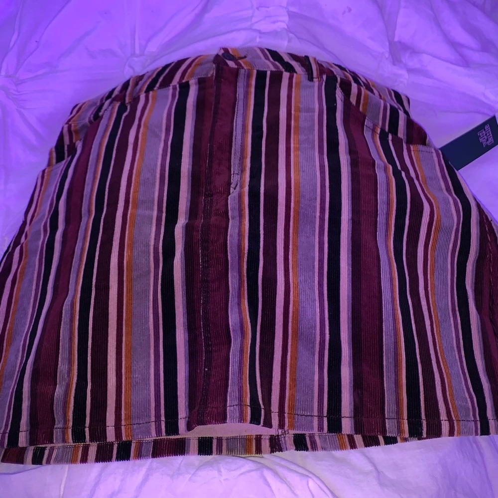 Wild fable Corduroy striped skirt